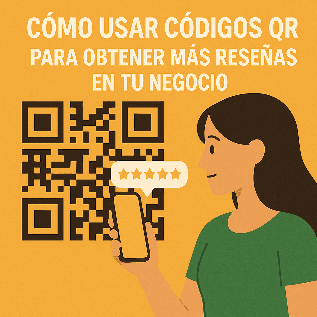 Cómo usar códigos QR para obtener más reseñas en tu negocio